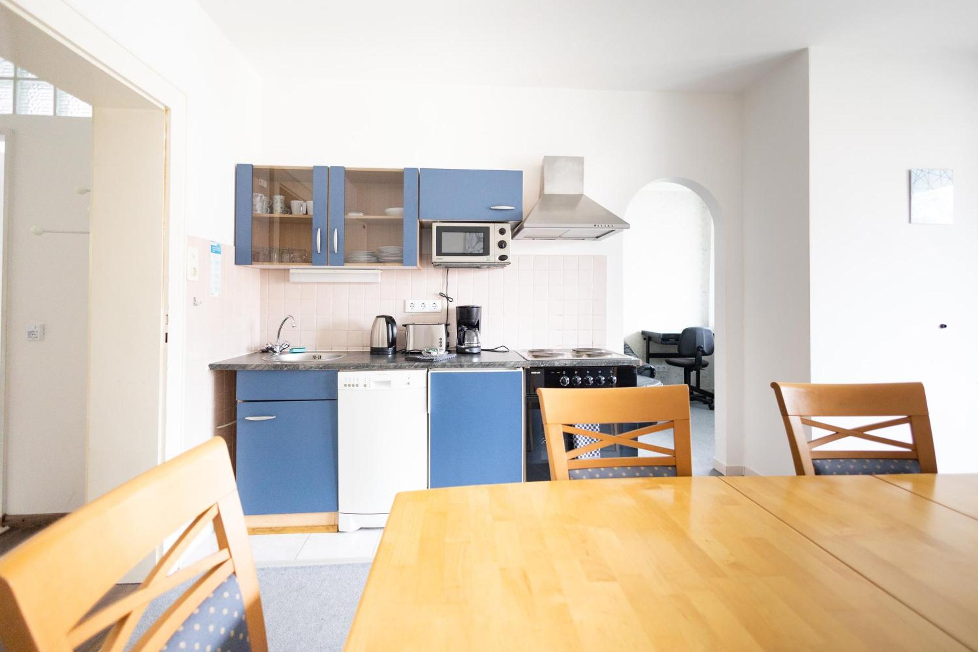 Apartmenthaus Am Waldrand- Kueche - Fruehstueck - Balkon Wildemann Exteriér fotografie
