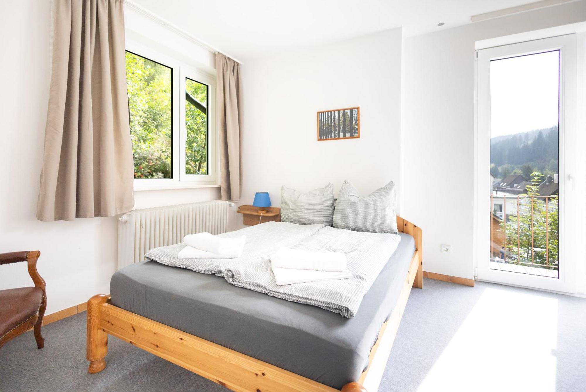 Apartmenthaus Am Waldrand- Kueche - Fruehstueck - Balkon Wildemann Exteriér fotografie